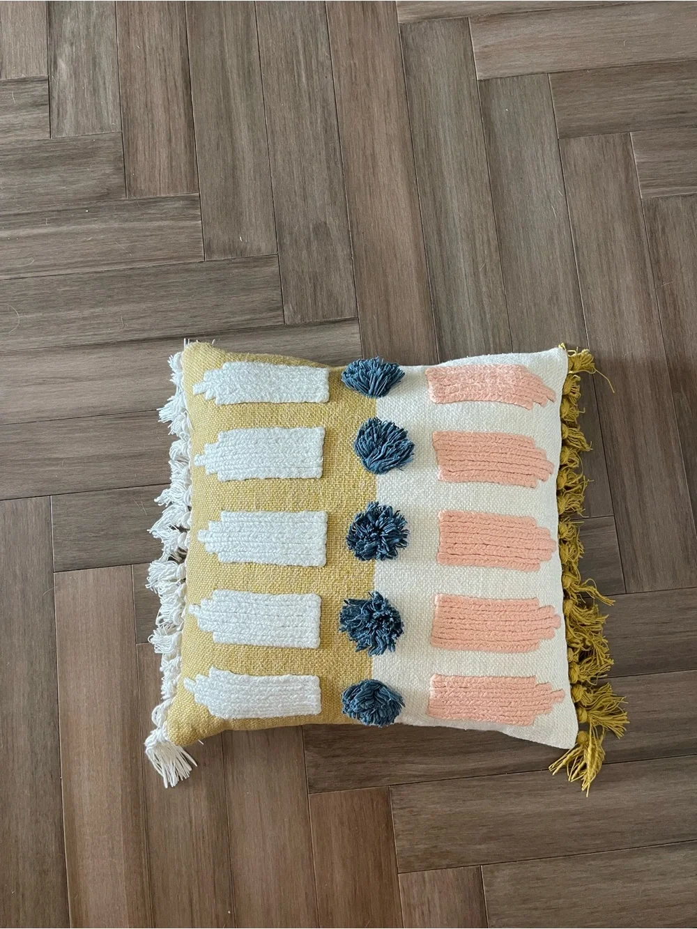 SOLD// Anthropologie Textured Luciana Pillow
